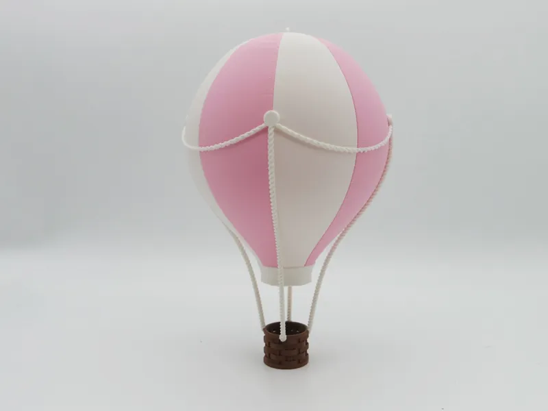 Hot Air Balloon - Single piece with hook