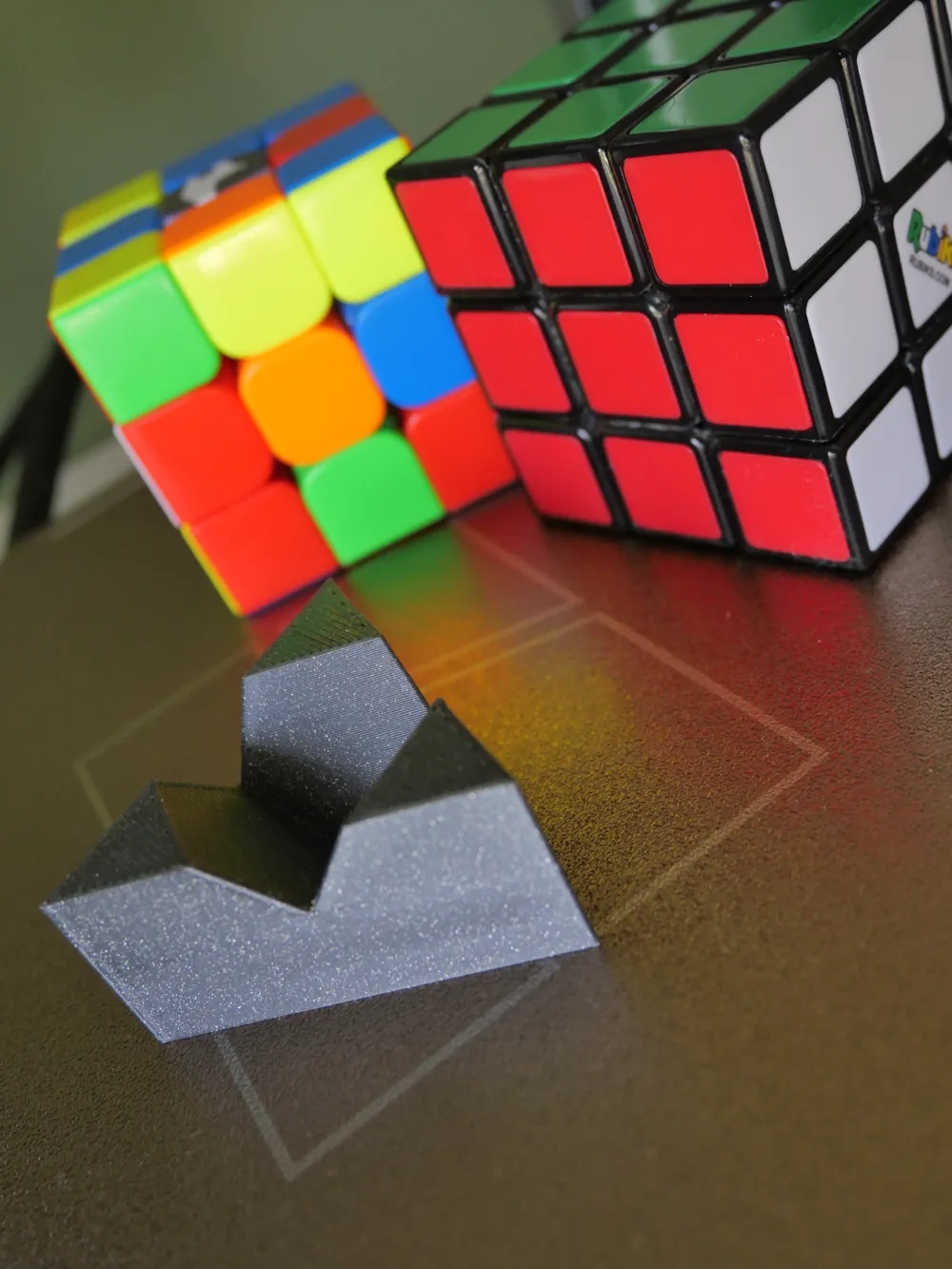 Support Rubik's Cube by Ezypoliorz 27 - MakerWorld