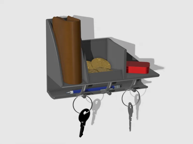 Key, Smart Wallet, Coins, holder