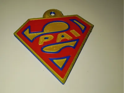 Father's Day keychain