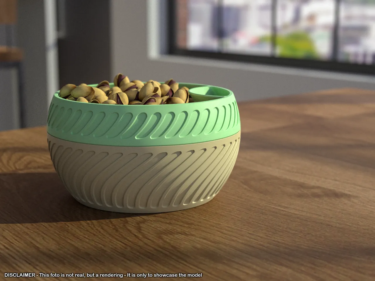Pistachio bowl 2.0 view 2