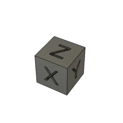 Calibration cube