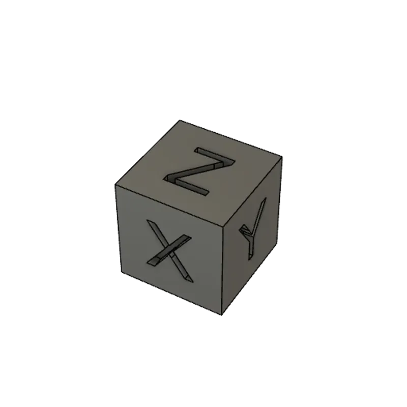 Calibration cube