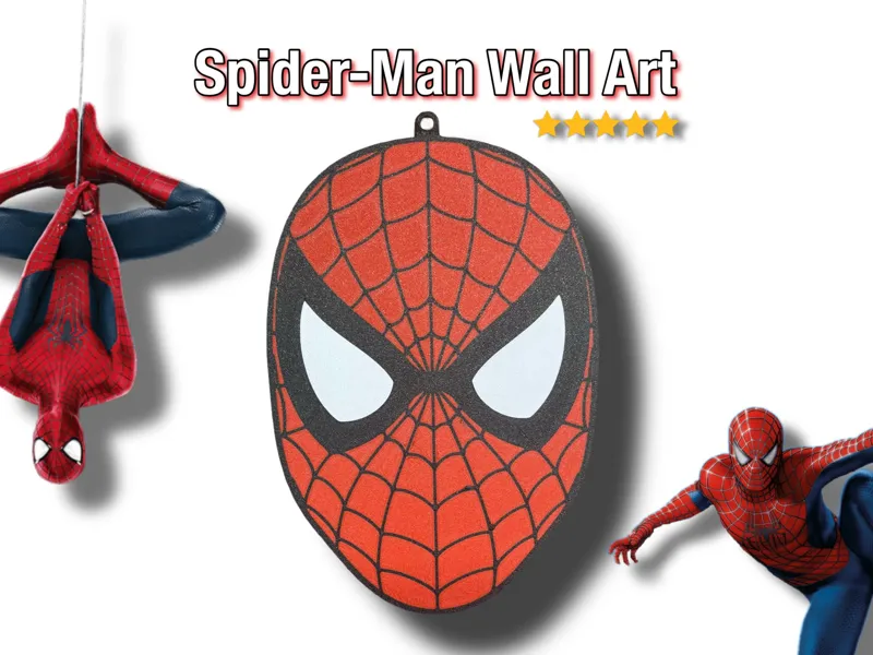 Spiderman Wall Art - Sign - Super Hero Wall Art