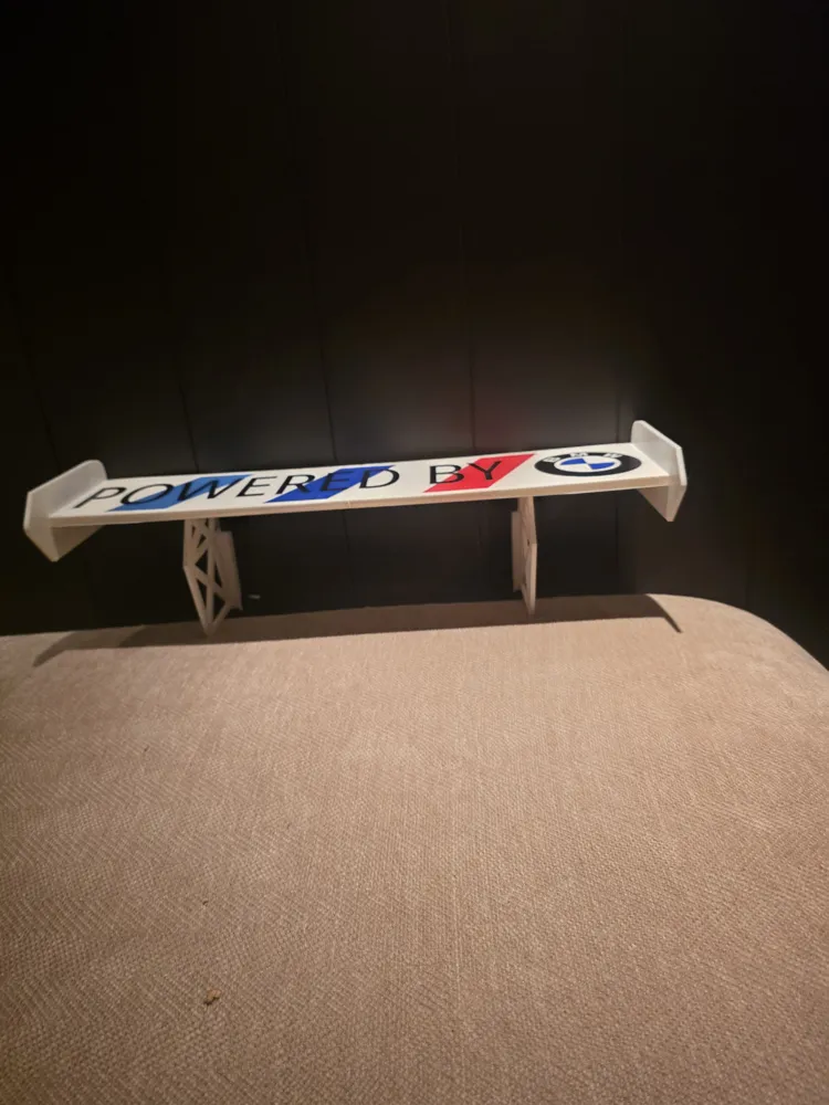 BMW Wall Shelf - Free 3D Print Model - MakerWorld