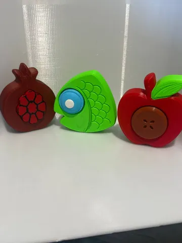 Objeto manipulable: Rosh Hashanah Fidget Clicker — vista de referencia 3