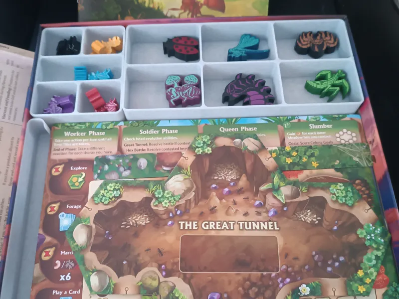 March of The Ants Evolved Edition insert/organizer