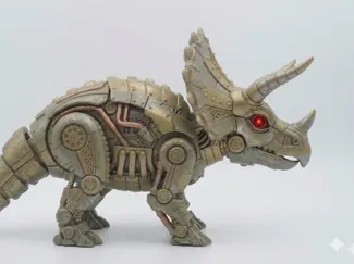 Triceratops robot