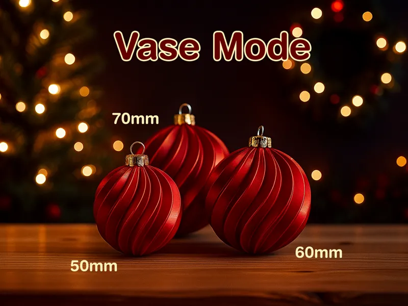 Christmas ball 50 / 60 / 70 mm Straight or Twist