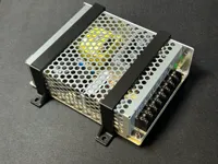 Two mounting brackets