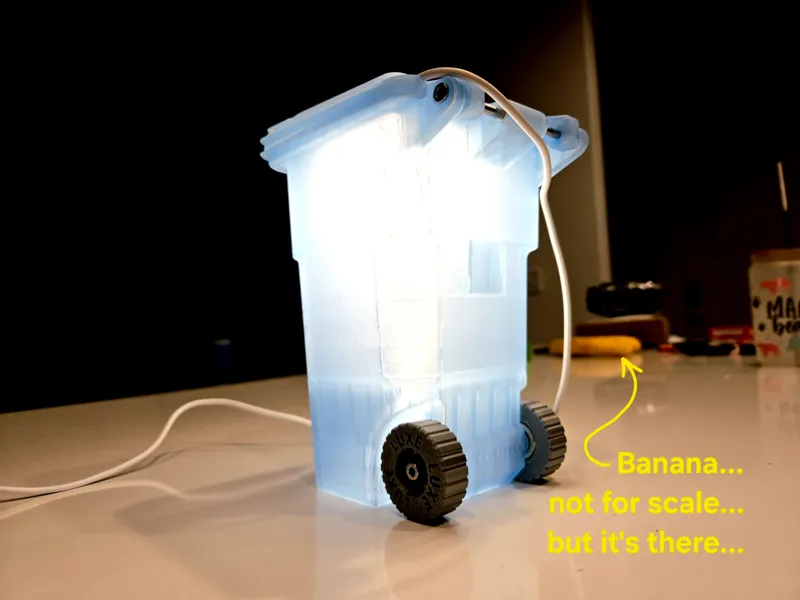 LUXEglow - Lantern Lid for your LUXE Rubbish Bin