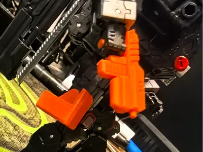 Pistol mount for Diaclone Pistol SDS-1