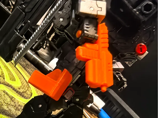 Pistol mount for Diaclone Pistol SDS-1