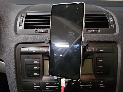 Phone Holder For car CD-slot System
