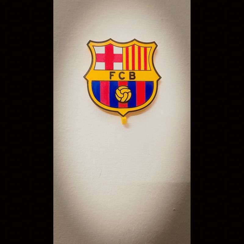 FC Barcelona pop up Key Holder