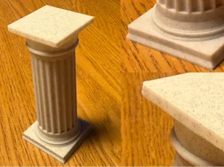 Column for the board game Akropolis