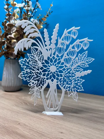 Jarrón decorativo: Autumn flower in a vase — vista de referencia 2