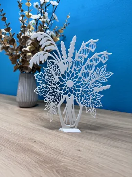 Jarrón decorativo: Autumn flower in a vase — vista de referencia 4