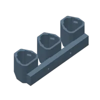 Support de batterie Makita 10,8V — photo 2