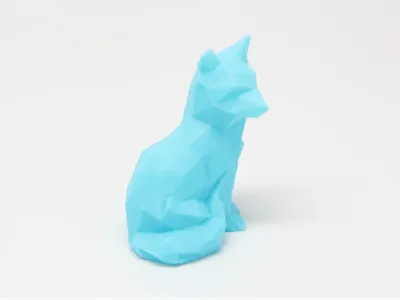 Low poly fox