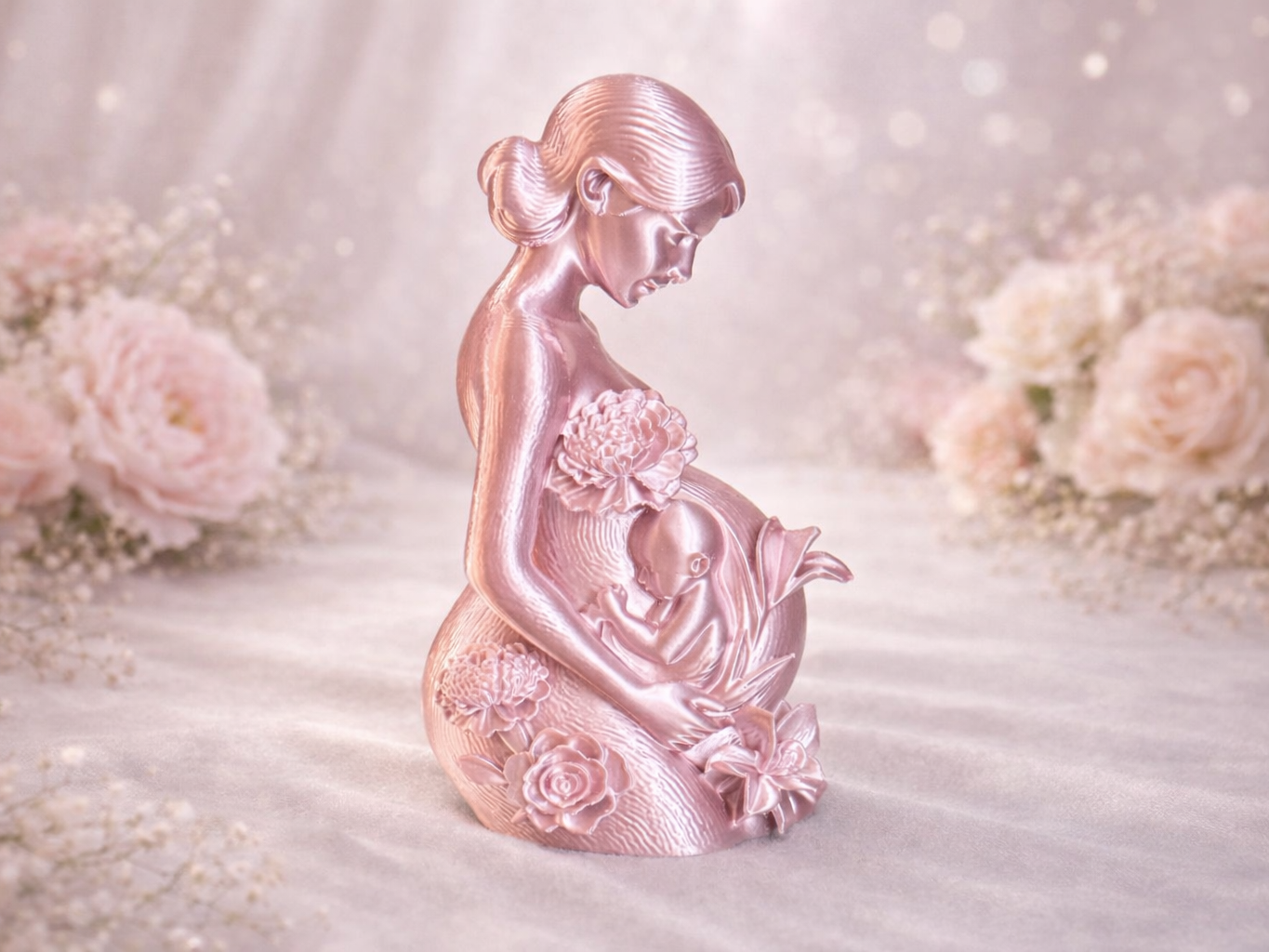 Mother's day decor Mother and Baby