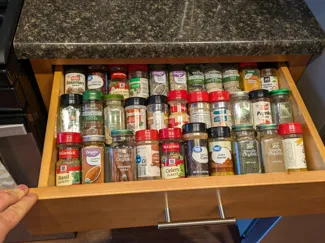 Spice Drawer Organizer V1