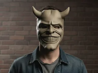 Black Phone Mask