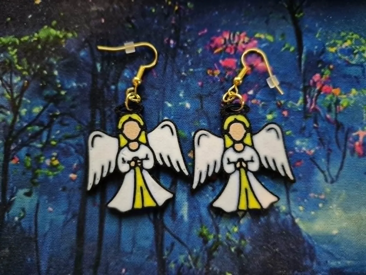 Angel Earrings view 2