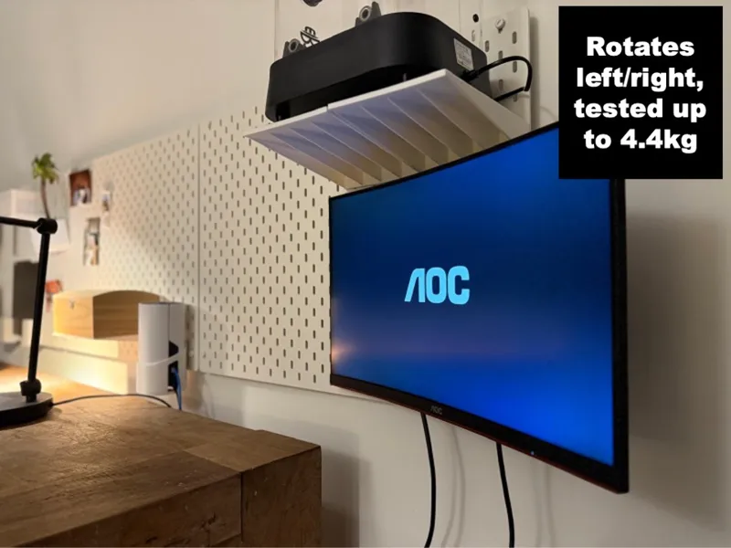 IKEA SKADIS VESA 50, 75, 100 display mount