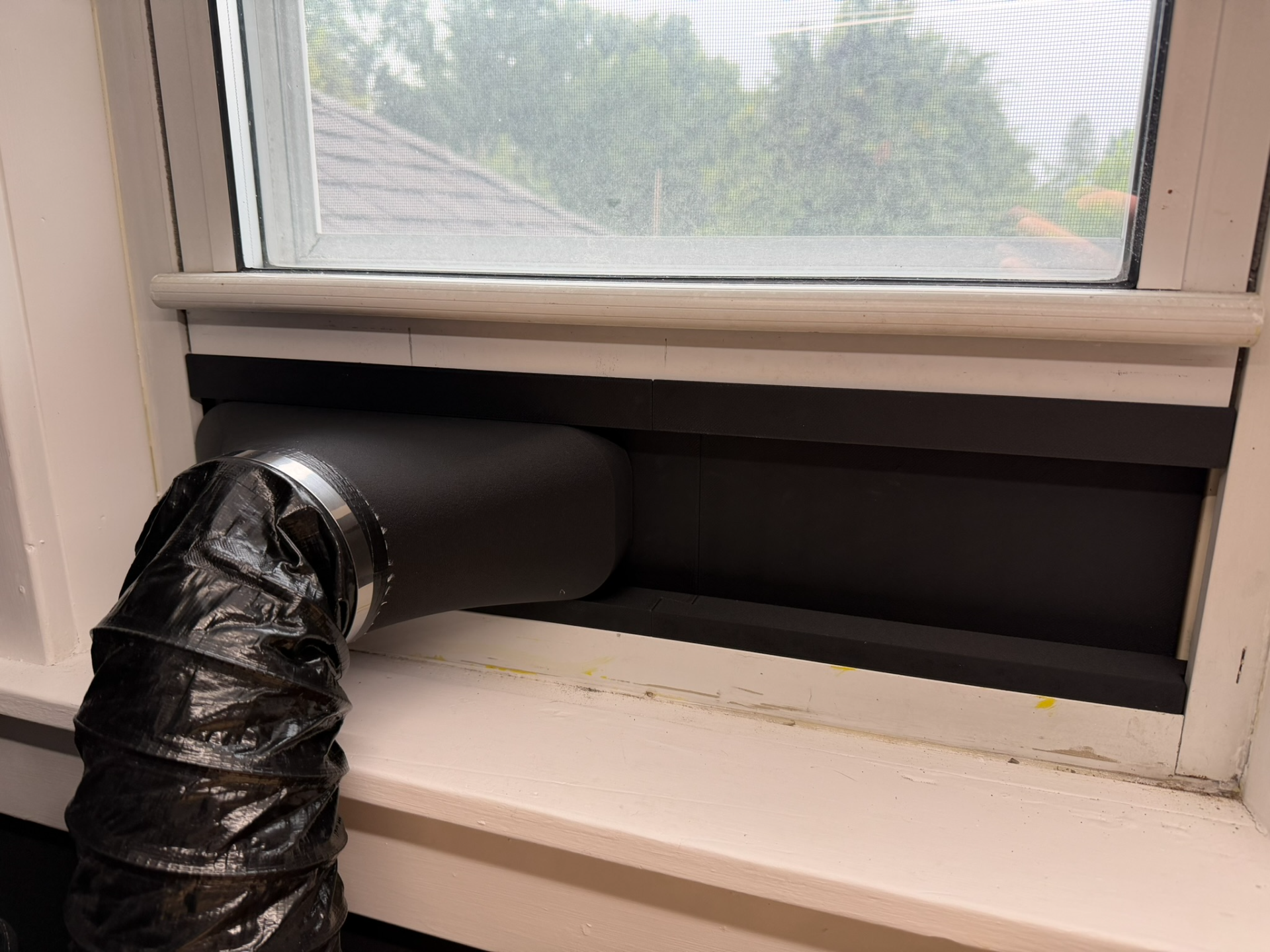 Magnetic Window Vent (Airtight) - H2C Exhaust Vent