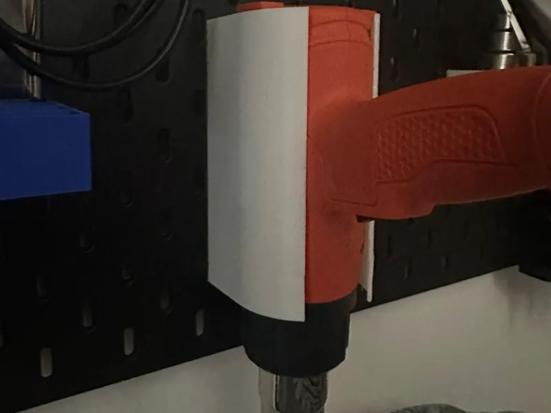 Skadis Heatgun holder Black&Decker