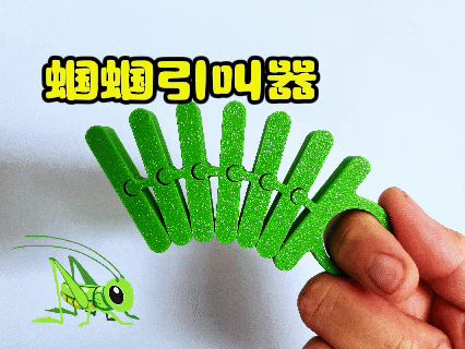 蝈蝈引叫器 抓蝈蝈神器 叫声模拟器  鸣虫 蟋蟀 叫声 响器 玩具 花鸟鱼虫