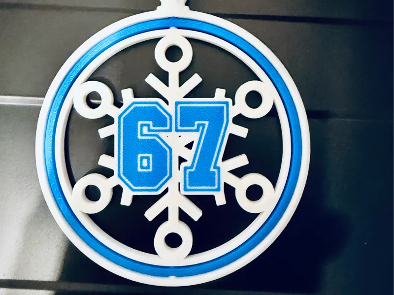 67 Spinning Ornament
