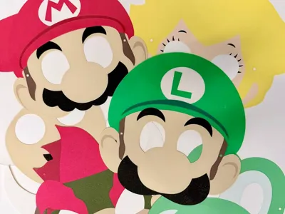 Mario Universe Mask Kids