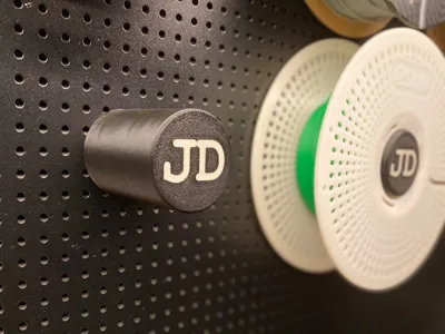 Filament holder for wall or wall tool panel