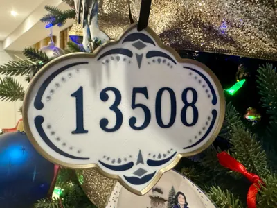 Disney Treasure Stateroom Ornament