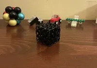 0.2mm layer, 0 walls, 8-10% infill
