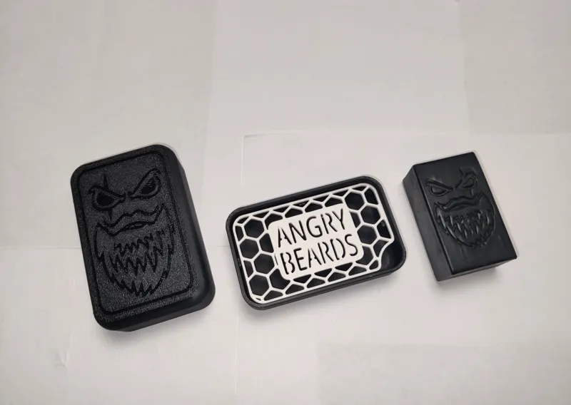 Angry Beards travel soap case