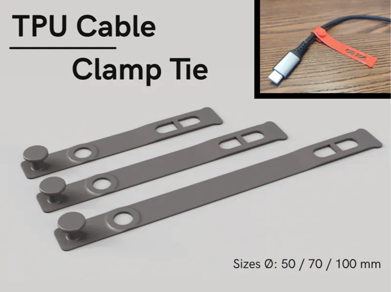 TPU Cable Clamp Tie