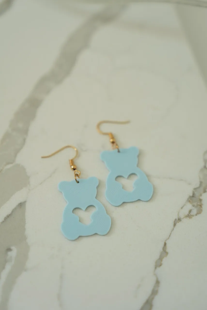Bear Shaped Earrings view 2