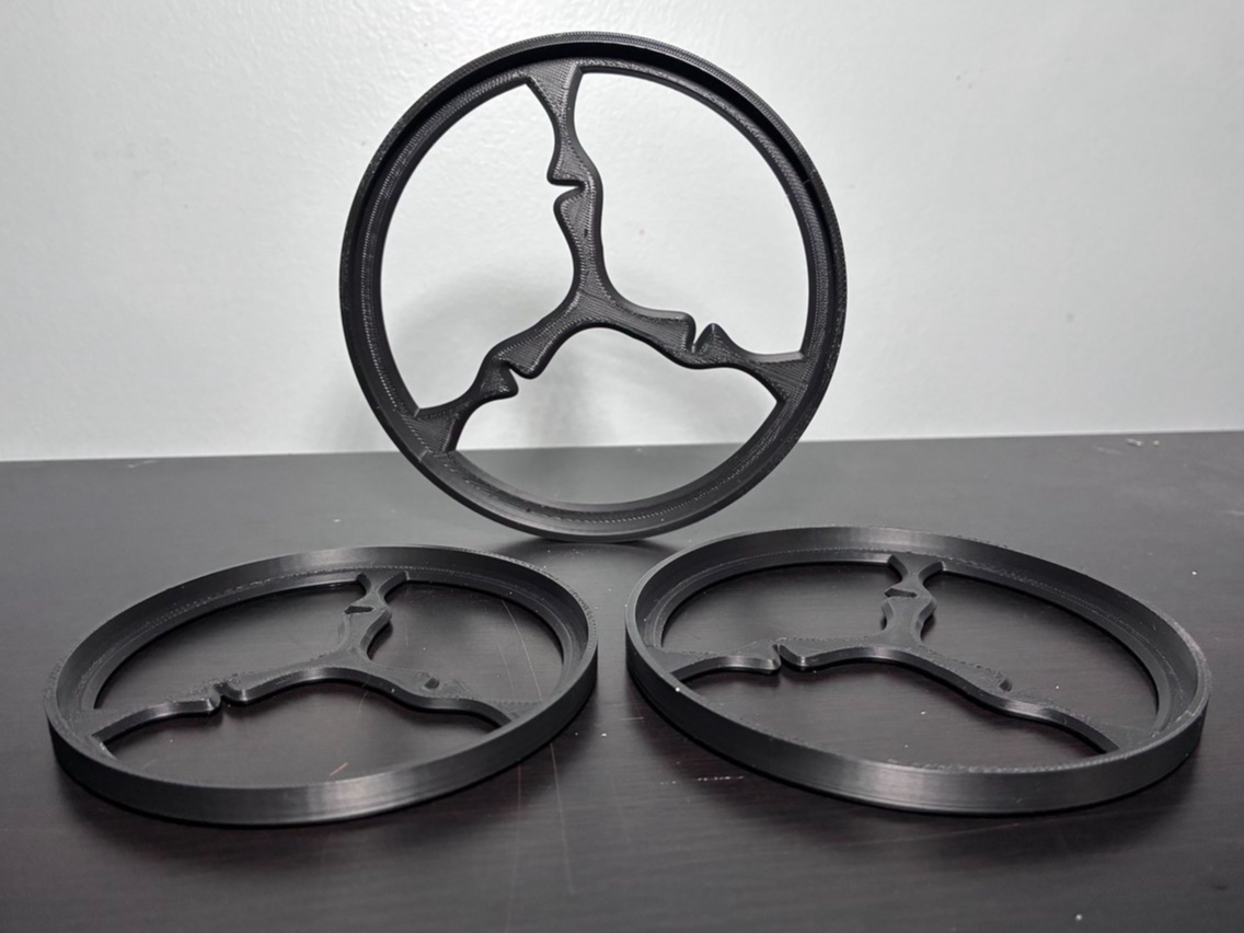 3-Wick Candle Support, Wick Holder, Self Centering