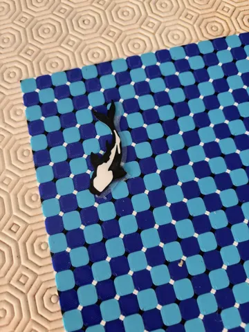 Letrero o emblema decorativo: AQUA SHIFT — vista de referencia 5