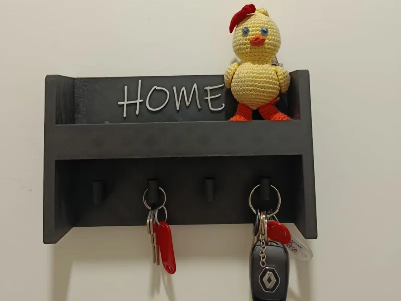 WALL-MOUNTED KEY ORGANIZER 24X15 CM