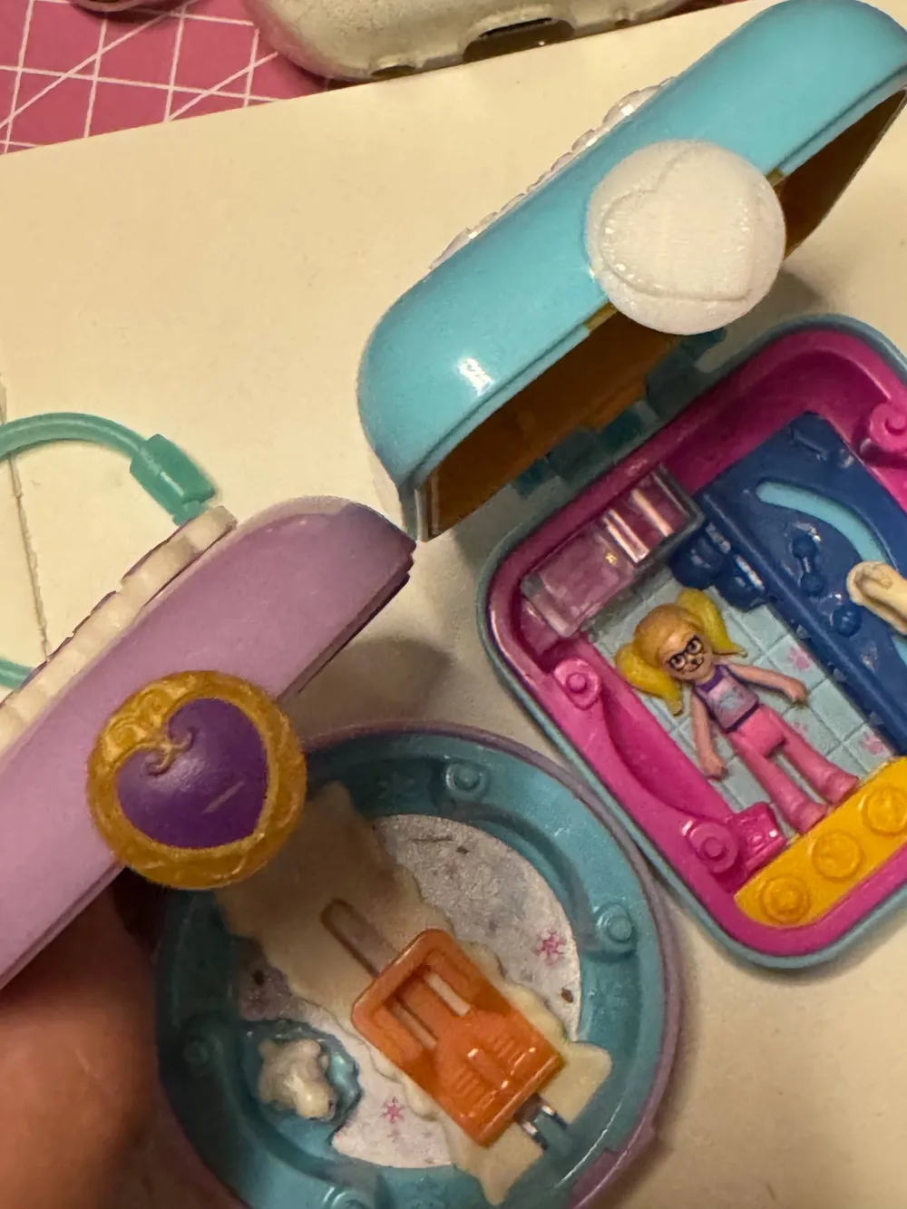 Polly Modil Polly Pocket Lock Replacement (Small) pollypocket - Free 3D Print Model ...