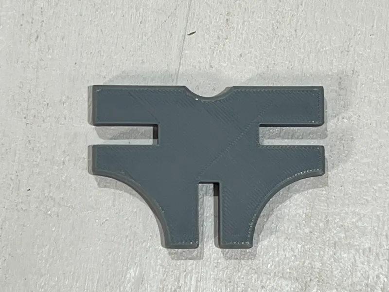 3 way glass clip