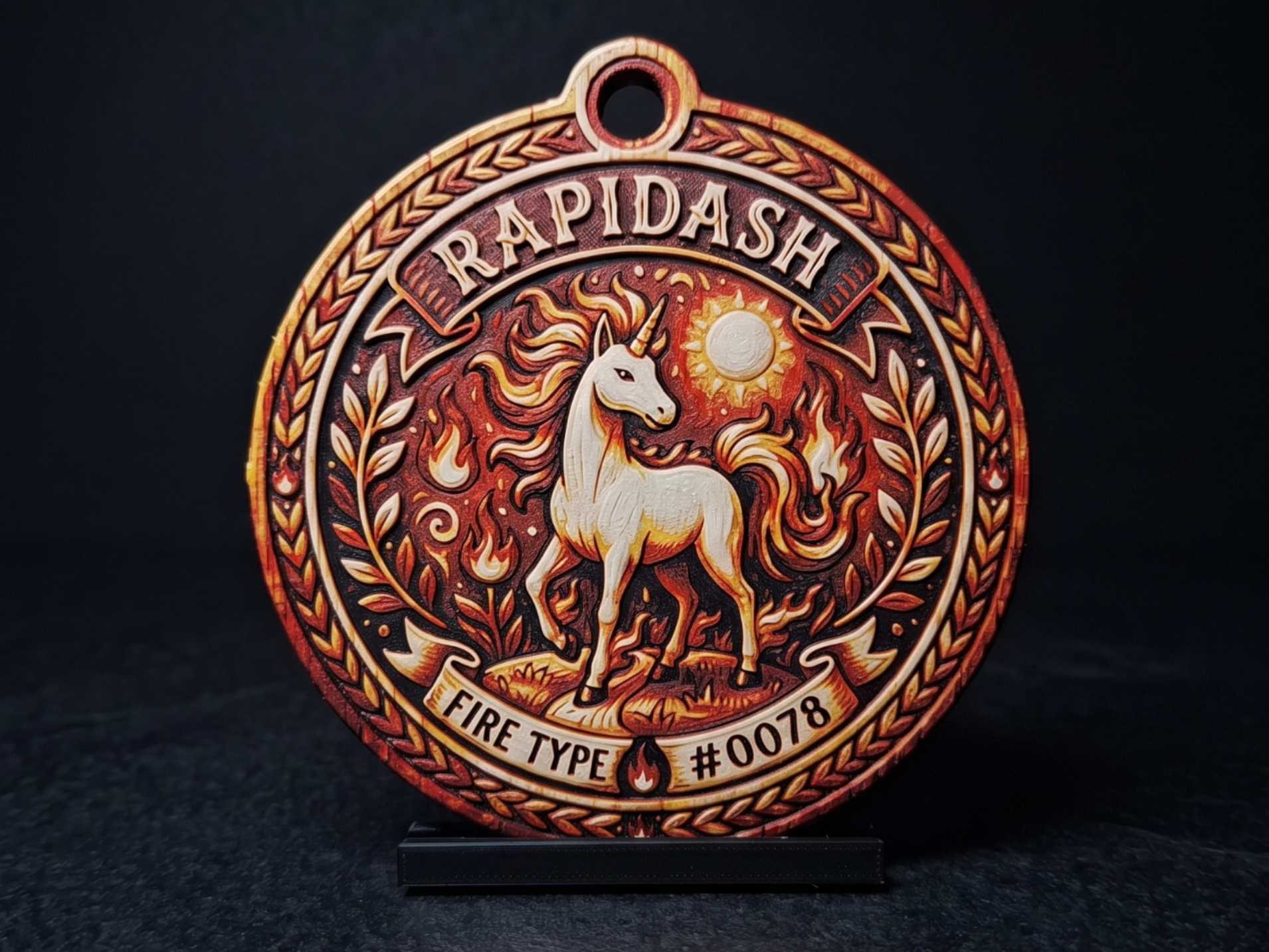 Rapidash #0078 - Pokemon Ornament