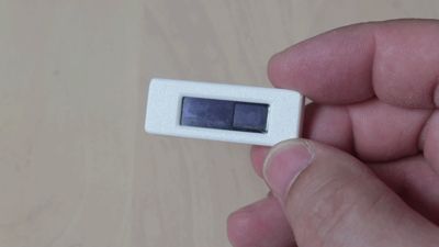 Cover for 128x32 I2C SSD1306 Display ->15min Print