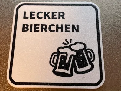 Delicious Beer Coaster 