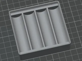Gridfinity Bin for Surefire SL-B26 Batteries