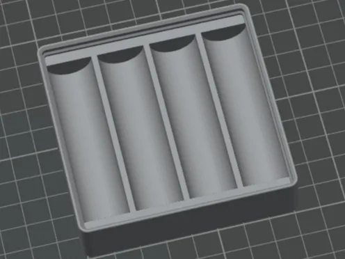 Gridfinity Bin for Surefire SL-B26 Batteries